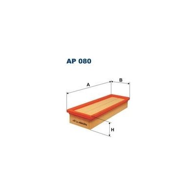 Vzduchový filtr FILTRON AP 080 – Hledejceny.cz
