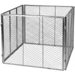 DEMA kovový kompostér 85x85x70 cm Jesingen 30956D – Zboží Mobilmania