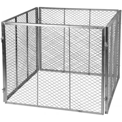 DEMA kovový kompostér 85x85x70 cm Jesingen 30956D – Zboží Mobilmania