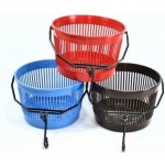 PLASTKON košík na kolíčky kulatý pr.20 x 15 cm PH mix barev (4110702) – Sleviste.cz