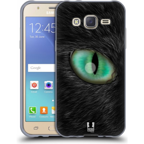 Pouzdro a kryt na mobilní telefon Pouzdro HEAD CASE Samsung Galaxy J5, J500, (J5 DUOS) vzor pohled zvířete oko kočka