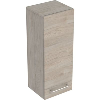 Geberit Selnova Square - skříň středně vysoká 850 x 330 x 297 mm dvířka světlý ořech hickory 501.279.00.1 – Zboží Mobilmania