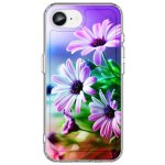TopQ Image iPhone 16e pevný Fialové květy 138387 – Sleviste.cz