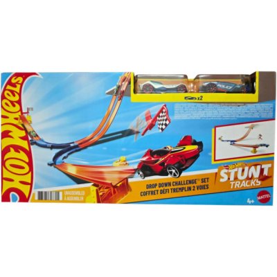 Mattel Hot Autodráha Wheels Dvojitý sjezd – Sleviste.cz