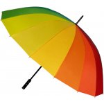 Impliva Maxi Golfový větruodolný deštník Rainbow – Zboží Dáma