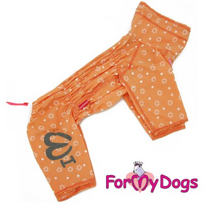 FOR MY DOGS Overal pro fenky DUSTER ORANGE