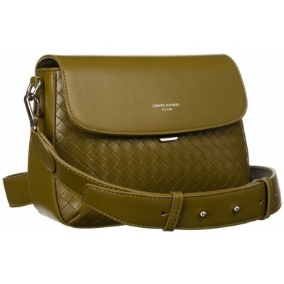 David Jones crossbody kabelka CM6525 D.GREEN