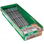 Spax Wirox Vrut do dřeva HI.FORCE, ø 6 × 200 mm, TX30, talířová hlava, 16 ks 4251750602007 – Hledejceny.cz