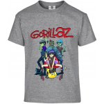 tričko Gorillaz color Šedá – Zboží Dáma