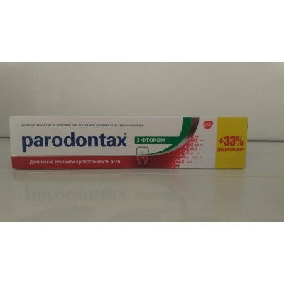 Parodontax s fluoridem zubní pasta 100 ml – Zbozi.Blesk.cz