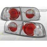 HONDA CIVIC 1991-95 3D ZADNÍ LAMPY KRYSTALICKÉ CHROME