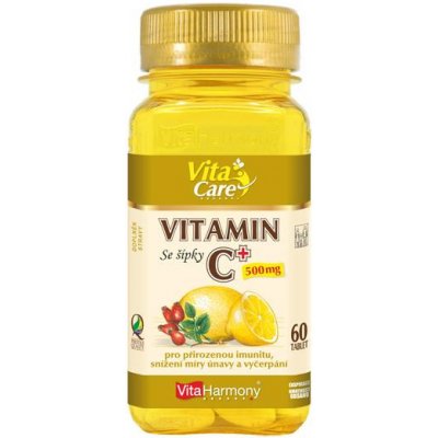 VitaHarmony Vitamin C 500mg se šípky Velikost: 60 tablet