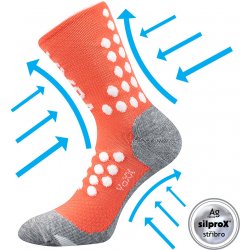 Voxx dámské kompresní ponožky Finish lososová