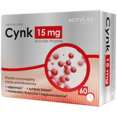 Activlab Pharma Zinek 15 mg 60 tablet – Hledejceny.cz