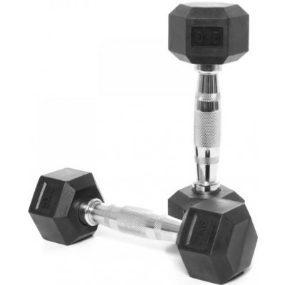 TRINFIT HEXA Jednoruční pogumovaná 2 kg – Zboží Dáma