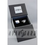 Avantgard stříbrné manžetové návleky na knoflíčky – Zboží Mobilmania