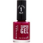 Rimmel Super gel gelový lak na nehty bez užití Uv Led lampy odstín Pink To The Berry 014 12 ml – Sleviste.cz