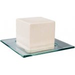 Hanna Maria Keramická kostka pro aplikaci éterických olejů VELKÁ 7 x 7cm + sklo – Zboží Dáma