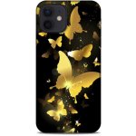 Butterfly silikonové kryty pro Apple iPhone 11 Pro Barva: Zlatá – Sleviste.cz