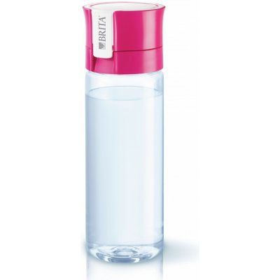 Brita Fill&Go + 4 filtrační patrony růžová 0,6 l