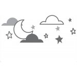 ZOPA Vanička 84cm Moon se zátkou Bílá – Zboží Mobilmania