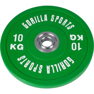 Gorilla Sports uretanu 10 kg 450 mm – Hledejceny.cz