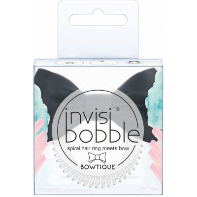 Invisibobble® Invisibobble BOWTIQUE True Black gumička do vlasů 1 ks – Hledejceny.cz