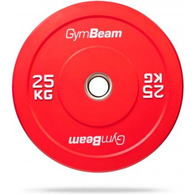 GymBeam Gumový kotouč Bumper 51 mm 25 kg – Hledejceny.cz