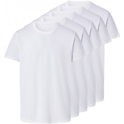 esmara Men pánské triko 5 ks bílá – Hledejceny.cz