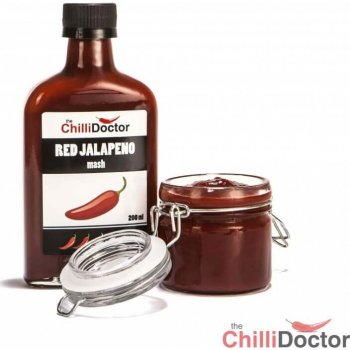 The chilliDoctor Red Jalapeno mash bez semínek 200 ml