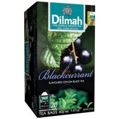 Dilmah Černý čaj Černý rybíz 20 x 1,5 g – Zbozi.Blesk.cz