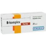 Generica B-komplex Forte 20 tablet – Hledejceny.cz