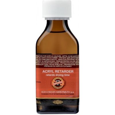Retardér akrylových barev prodlužující dobu schnutí 100 ml – Hledejceny.cz