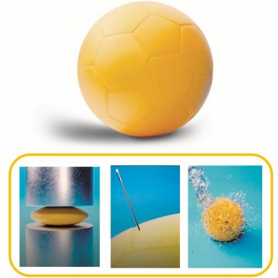 Androni Sportovní míč RESISTANT 20 cm žlutý – Zboží Mobilmania