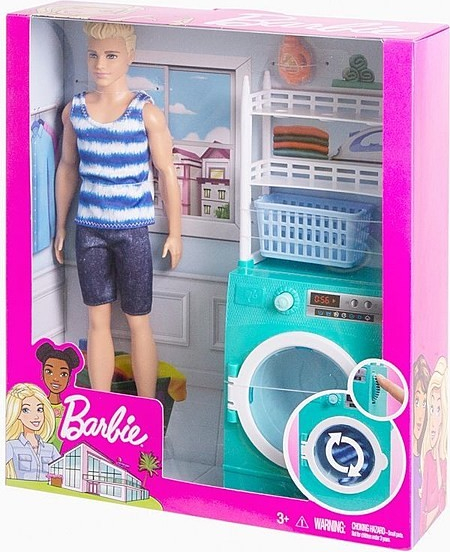 Barbie Ken s nábytkem a pračkou od 749 Kč - Heureka.cz