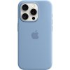 Pouzdro a kryt na mobilní telefon Apple Apple Silikonové s MagSafe iPhone 15 Pro, ledově modré MT1L3ZM/A