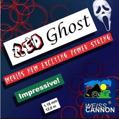 Weiss Cannon Red Ghost 12 m 1,18 mm – Zboží Mobilmania