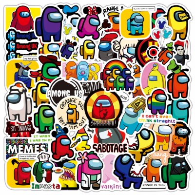 Nálepky Among Us Varianta: 2 – Zboží Živě