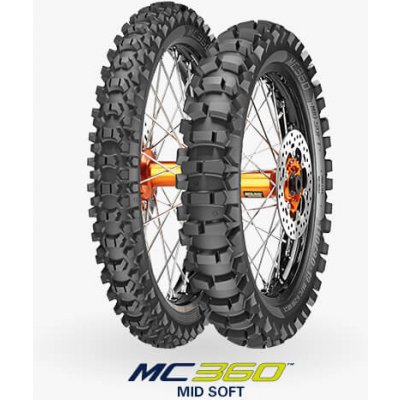 METZELER 80/100 R21 MC360 MID SOFT (R) 51M MST – Zboží Mobilmania