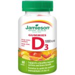 Jamieson Vitamín D3 1000 IU 60 želatinových pastilek – Hledejceny.cz