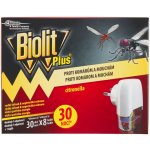 Biolit Plus elektrický odpařovač s vůní citronelly proti komárům a mouchám 30 nocí 31 ml – HobbyKompas.cz