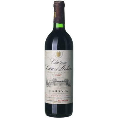 Château Prieuré-Lichine Margaux Grand Cru suché červené 1987 0,75 l (holá láhev) – Hledejceny.cz