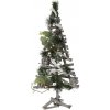 Vánoční stromek MAT dekorace STROM 55x24x7cm dřev.