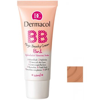 Dermacol Beauty Balance BB krém s hydratačním účinkem SPF15 4 Sand 30 ml