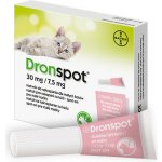 Dronspot Spot-on Cat 30 / 7,5 mg 2 x 0,35 ml – Sleviste.cz