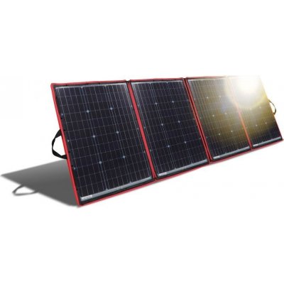 Aroso Solární panel rozkládací přenosný s PWM regulátorem 220W 12V/24V 212x73cm 20.201 – Zboží Mobilmania
