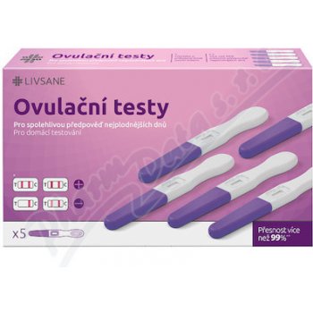 Livsane Test ovulační plodné dny 5 ks