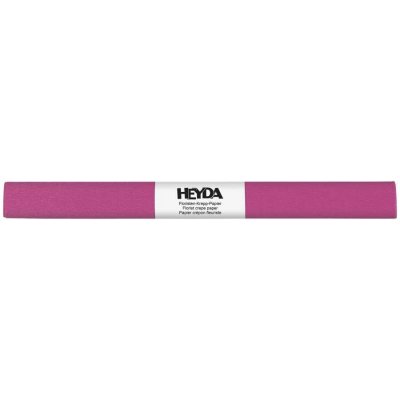 HEYDA Krepový papír v roli 50 × 250 cm - tmavě růžový – Hledejceny.cz