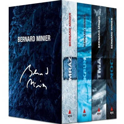 4 x Bernard Minier - BOX Mráz, Kruh, Tma, Noc - Minier Bernard – Hledejceny.cz