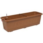 Plastkon Samozavlažovací Truhlík FANTAZIE teracota 60 x 19 x 18 cm – Zboží Dáma